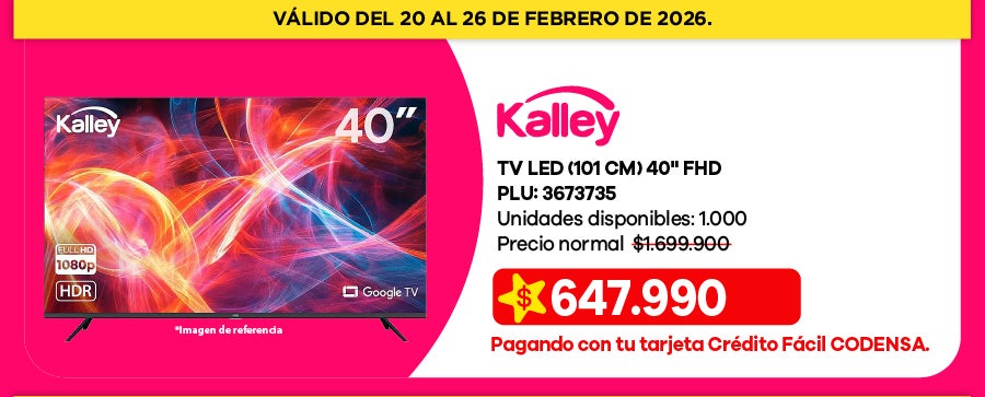 Crédito f´cil codensa